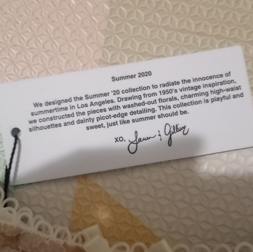 FOR LOVE AND LEMON 2020 Collection THONG SIZE XS - Picture 7 of 12